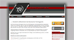 Desktop Screenshot of exclusive-tuningparts.de